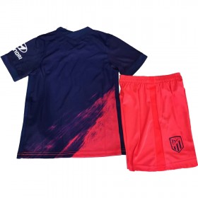 Fußballtrikots Atlético Madrid Kinder Auswärts Trikotsatz 2021-2022
